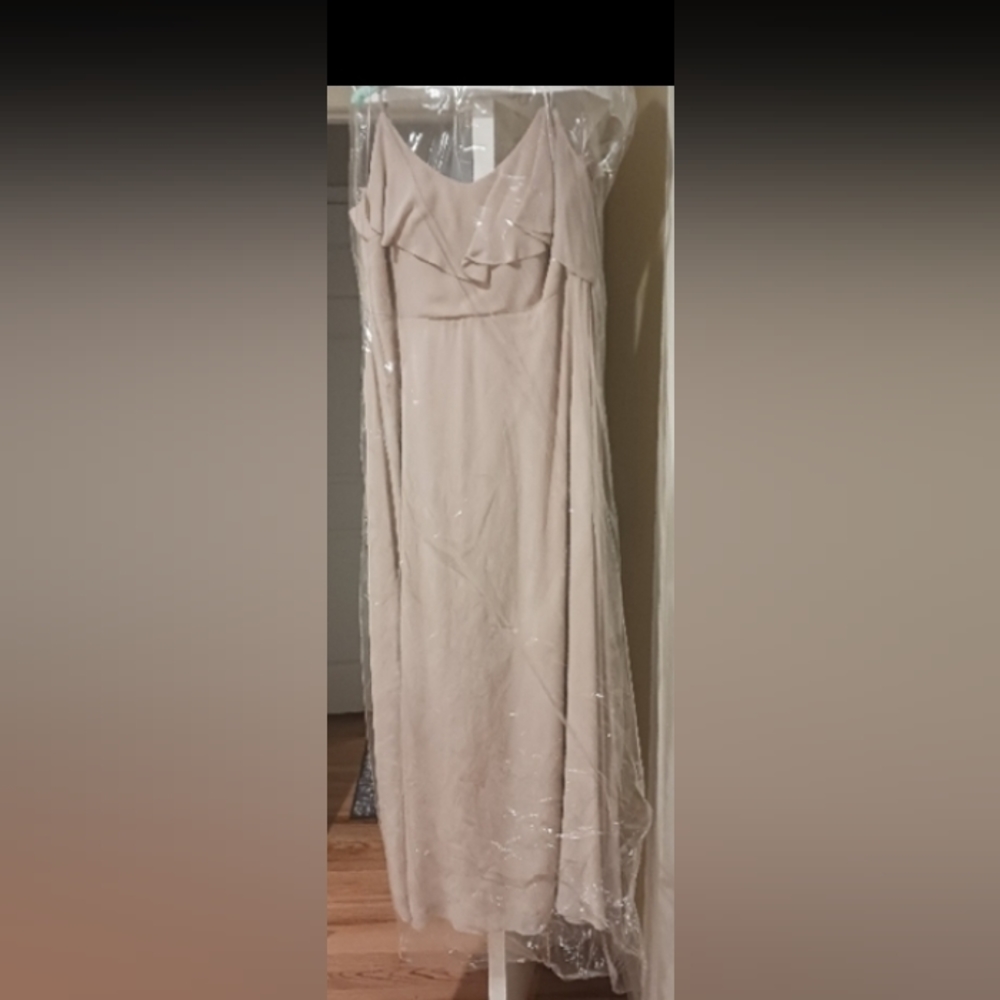 Birdy Grey Jane Convertible Dress Size XXL in Taupe